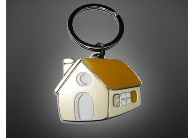 Porte-clés personnalisé en métal émaillé 3D - Enamel keychain 2D
