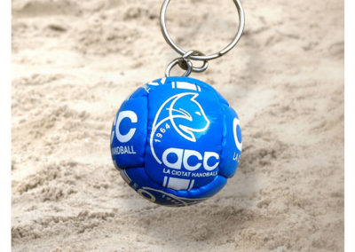 Porte-clés ballon imitation cuir de Handball